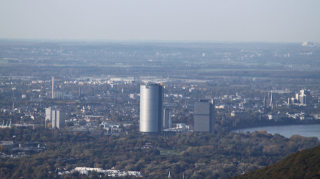 Bonn, Rheinaue, Posttower, UN